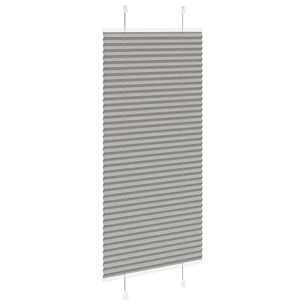 plisētās žalūzijas antracīts 60x150 cm auduma platums 59,4 cm