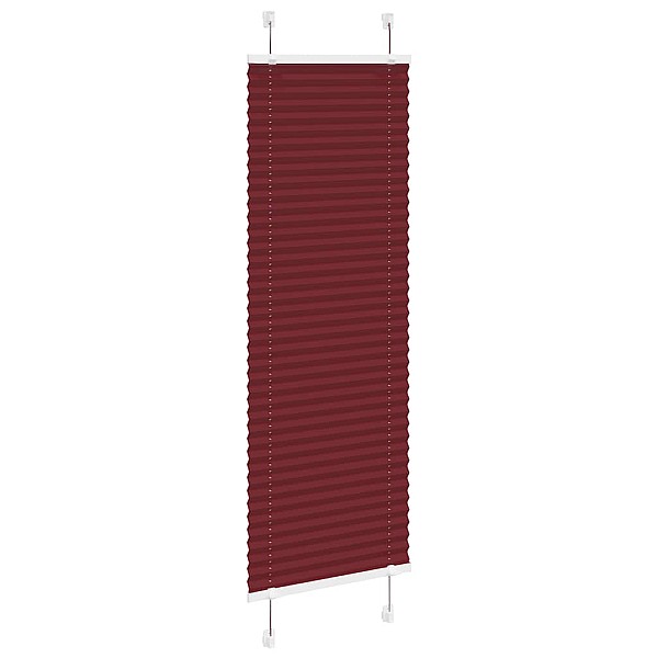 kroku žalūzija Bordo sarkana 40x150 cm auduma platums 39,4 cm