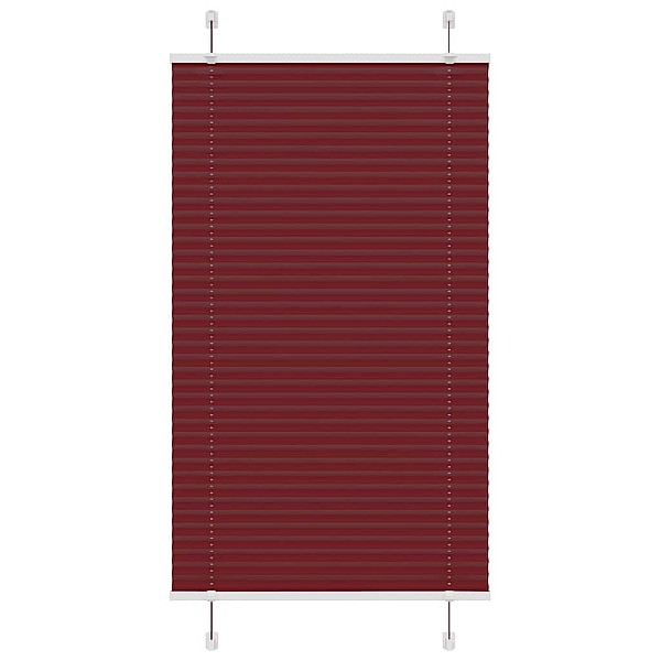 kroku žalūzija Bordo sarkana 80x150 cm auduma platums 79,4 cm