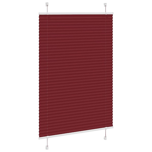 kroku žalūzija Bordo sarkana 85x150 cm auduma platums 84,4 cm