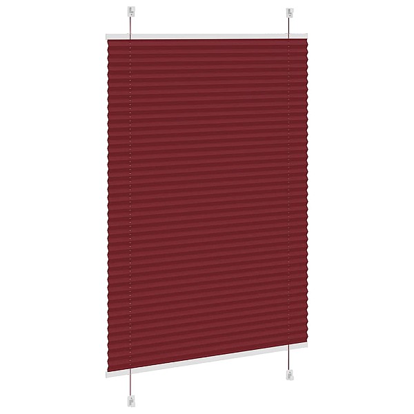 kroku žalūzija Bordo sarkana 85x150 cm auduma platums 84,4 cm