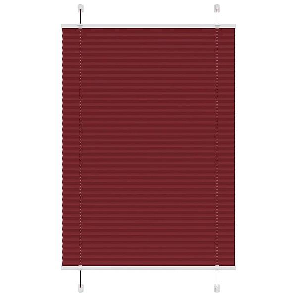 kroku žalūzija Bordo sarkana 100x150 cm auduma platums 99,4 cm