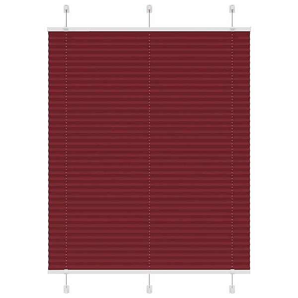 kroku žalūzija Bordo sarkana 105x150 cm auduma platums 104,4 cm