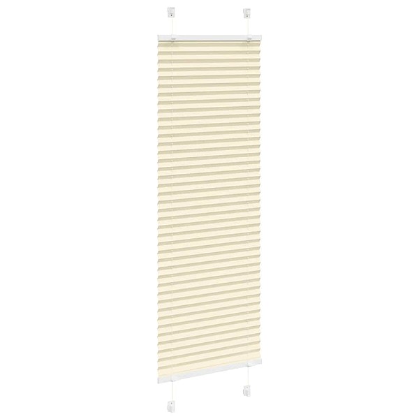 Pleated Blind Cream 40x100 cm Auduma platums 39,4 cm