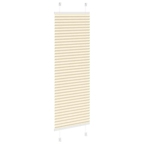 Pleated Blind Cream 40x100 cm Auduma platums 39,4 cm