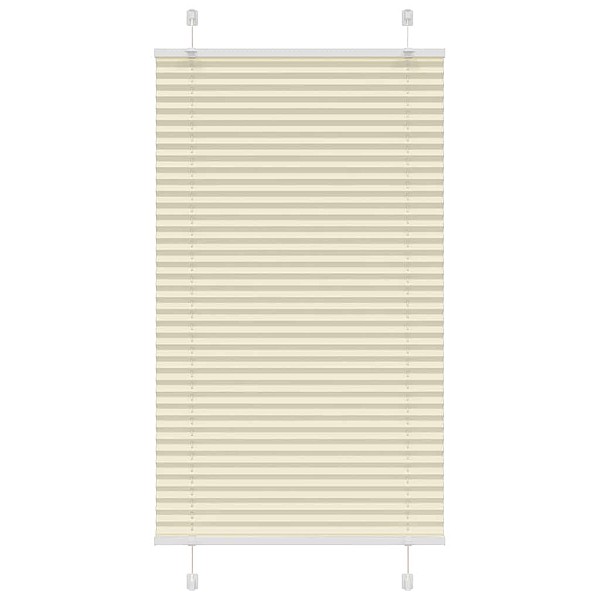 Pleated Blind Cream 70x150 cm Auduma platums 69,4 cm