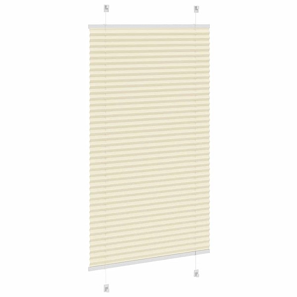 Pleated Blind Cream 70x150 cm Auduma platums 69,4 cm