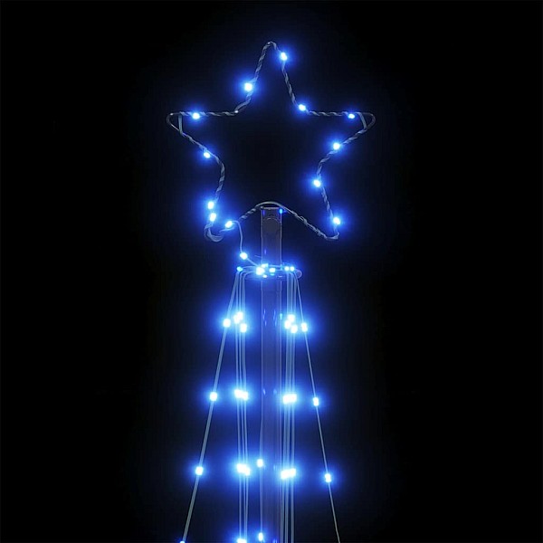 Ziemassvētku eglītes gaismiņas, 363 LED, zila, 180 cm