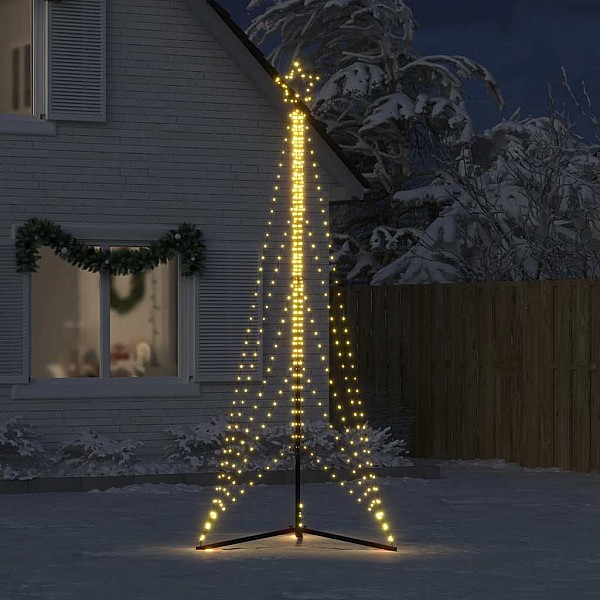 Ziemassvētku eglītes gaismiņas, 525 LED, silti baltas, 300 cm