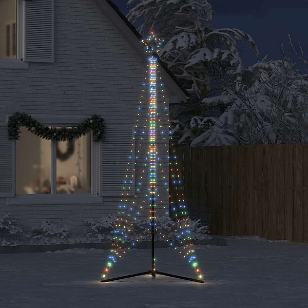 Ziemassvētku eglītes gaismiņas, 525 LED, krāsainas, 300 cm