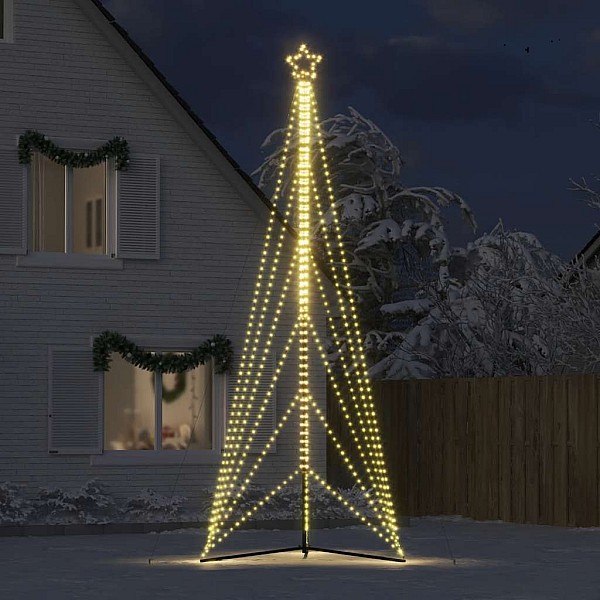 Ziemassvētku eglītes gaismiņas, 861 LED, silti baltas, 480 cm