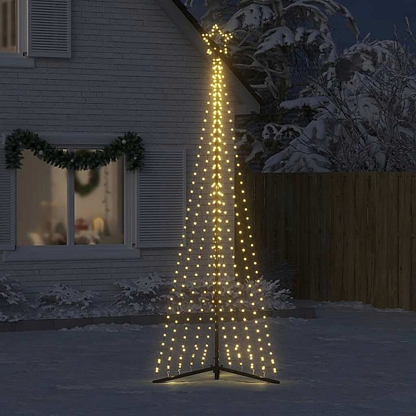 Ziemassvētku eglītes gaismiņas, 495 LED, silti baltas, 300 cm