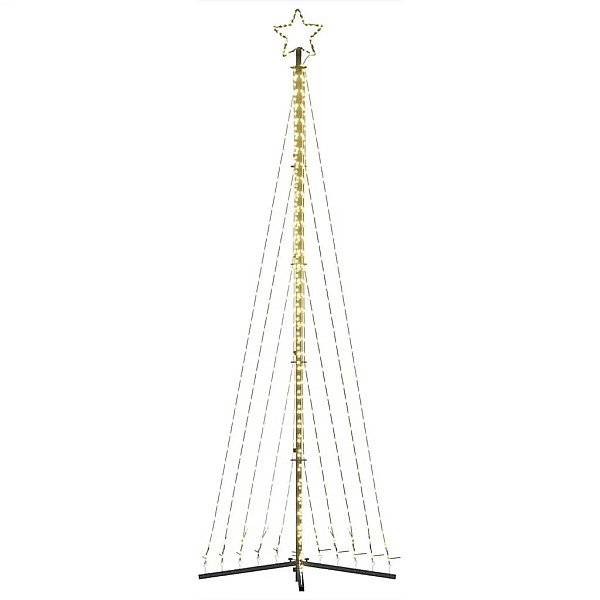 Ziemassvētku eglītes gaismiņas, 495 LED, silti baltas, 300 cm