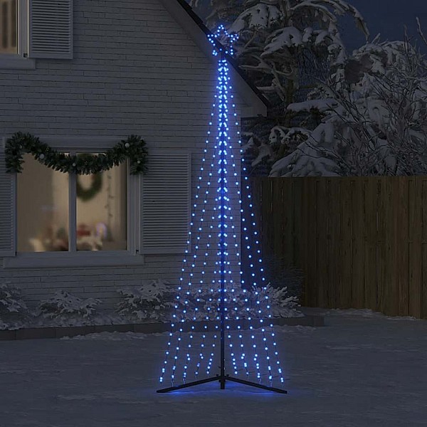 Ziemassvētku eglītes gaismiņas, 495 LED, zilas, 300 cm