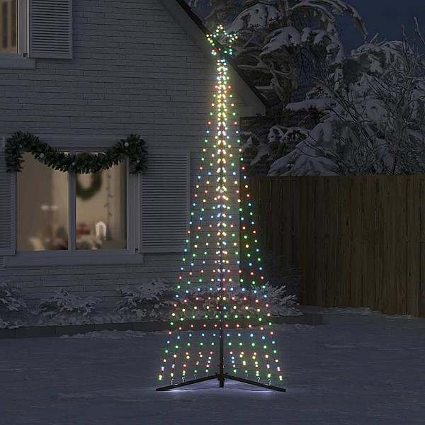 Ziemassvētku eglītes gaismiņas, 495 LED, krāsainas, 300 cm