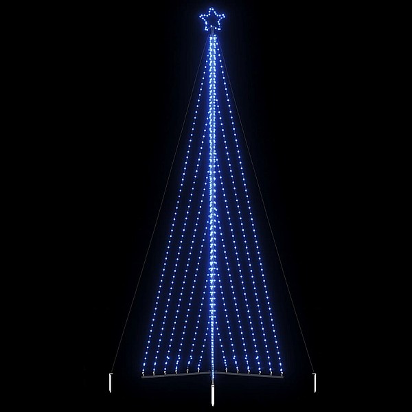 Ziemassvētku eglītes gaismiņas, 789 LED, zila, 480 cm