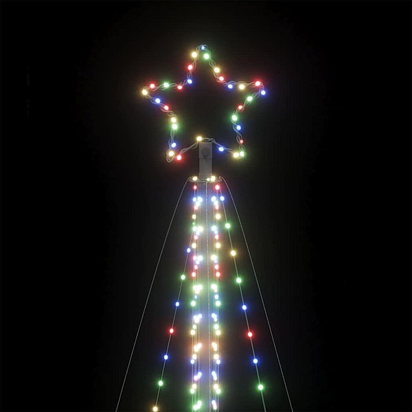 Ziemassvētku eglītes gaismiņas, 789 LED, krāsainas, 480 cm