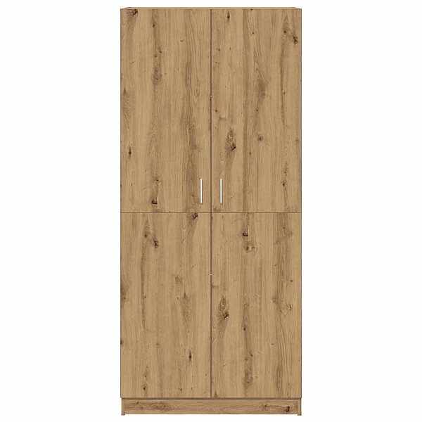 Skapis Artisan Oak 80x52x180 cm Engineered Wood