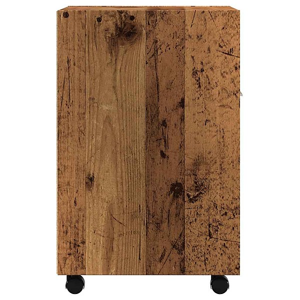 skapis ar riteņiem Old Wood 33x38x60 cm Engineered Wood