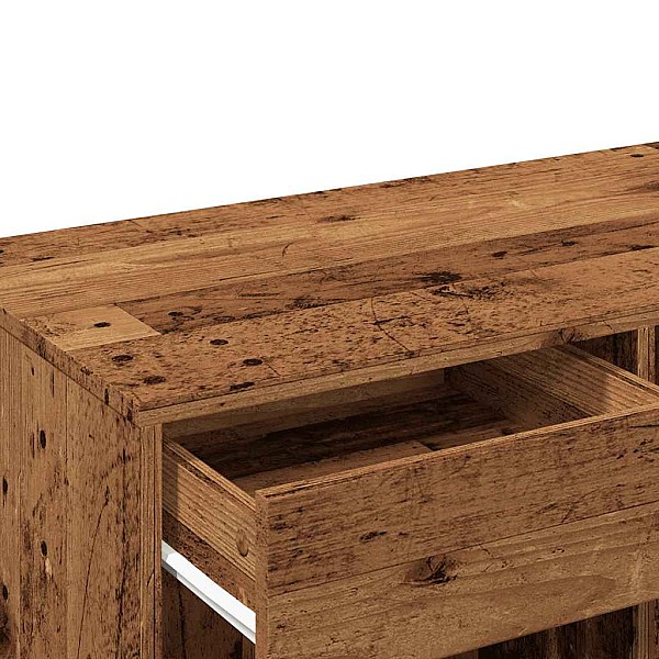 kosmētikas skapis Old Wood 80x40x75 cm Engineered Wood