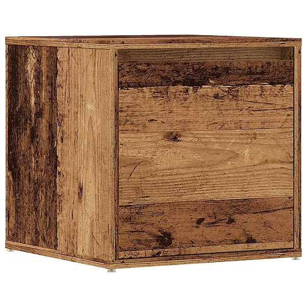 Kastes atvilktne Old Wood 40,5x40x40 cm Engineered Wood