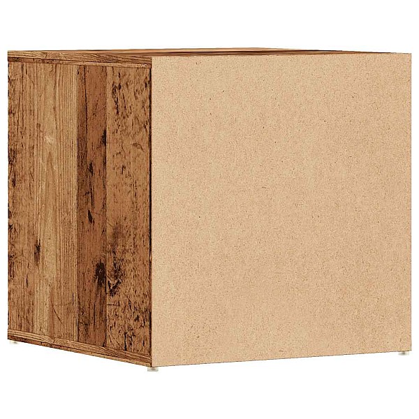 Kastes atvilktne Old Wood 40,5x40x40 cm Engineered Wood