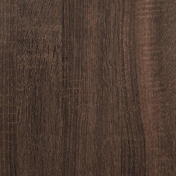 3 daļīgs ēdamgalda un sola komplekts Brown Oak Engineered Wood