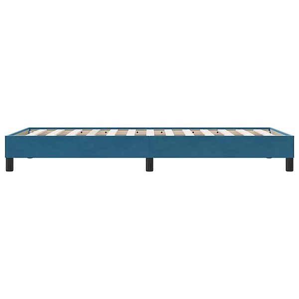 Box Spring Gulta bez matrača Tumši zila 80x210 cm samts