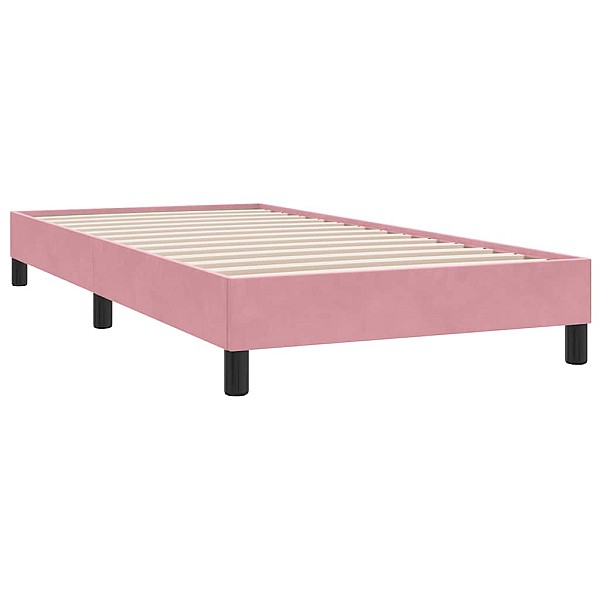 Box Spring Gulta bez matrača Rozā 80x210 cm samts