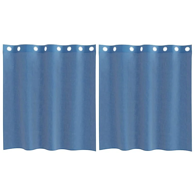 Voile užuolaidos su įvorėmis, 2vnt., karališka mėlyna Voile užuolaidos su įvorėmis, 2vnt., karališka mėlyna