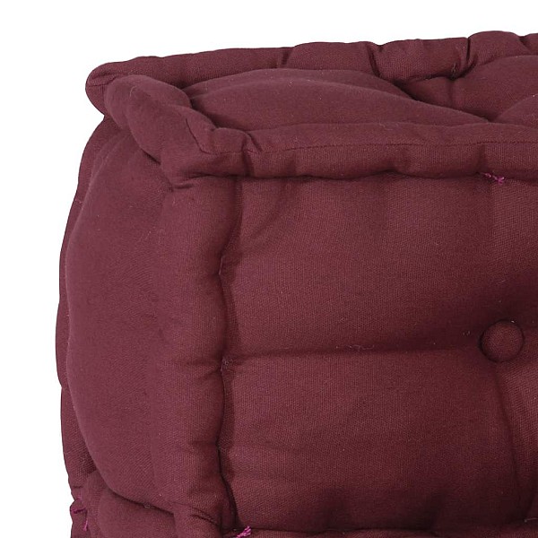 Modulārais Puffe Maroon 140x70x36 audums