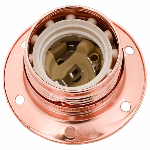 Lampu turētāji 2 gab Rose Gold E27