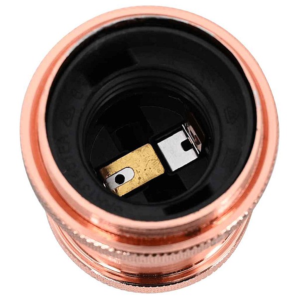 Lampu turētāji 2 gab Rose Gold E27