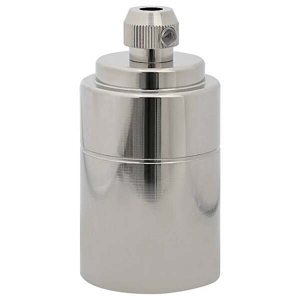 Lampu turētāji 2 gab Satin Nickel E27