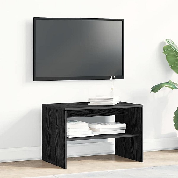 TV skapis Melns ozols 60x40x40 cm Engineered Wood