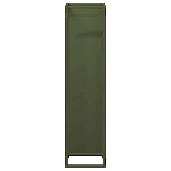 Malkas plaukts Olive Green 25x25x60 cm Auksti velmēts tērauds