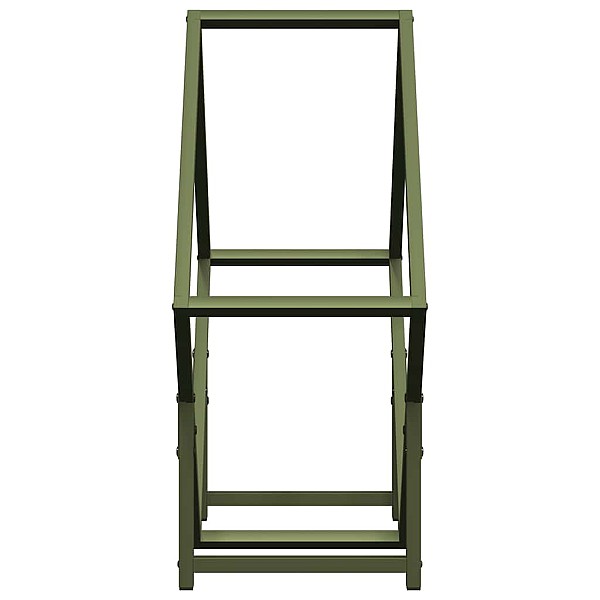 Malkas plaukts Olive Green 60x25x60 cm Auksti velmēts tērauds