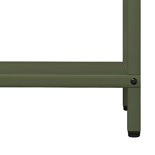 Malkas plaukts Olive Green 60x25x60 cm Auksti velmēts tērauds