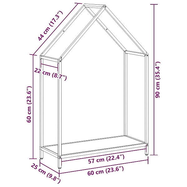 malkas plaukts olīvzaļš 60x25x90 cm auksti velmēts tērauds