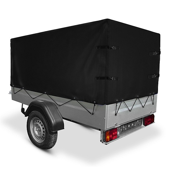 High tarp - 2075 x 1150 x 900 mm, with a rubber strap