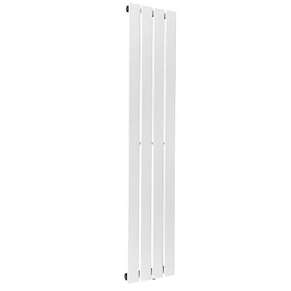 **Radiator – flat panel, steel, set with valves, 1600 x 300 x 52 mm, white.**