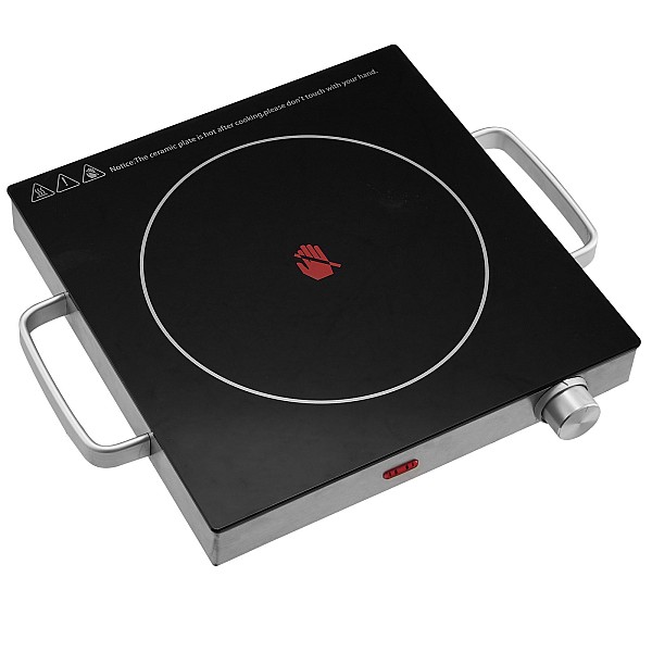 Infrared heating plate - electric, 2000 W, Ø 20 cm