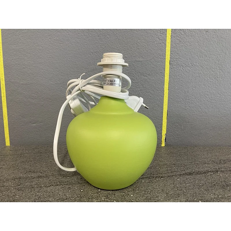 Galda lampa D3265S E14 zaļa- ar trūkumu Galda lampa D3265S E14 zaļa- ar trūkumu