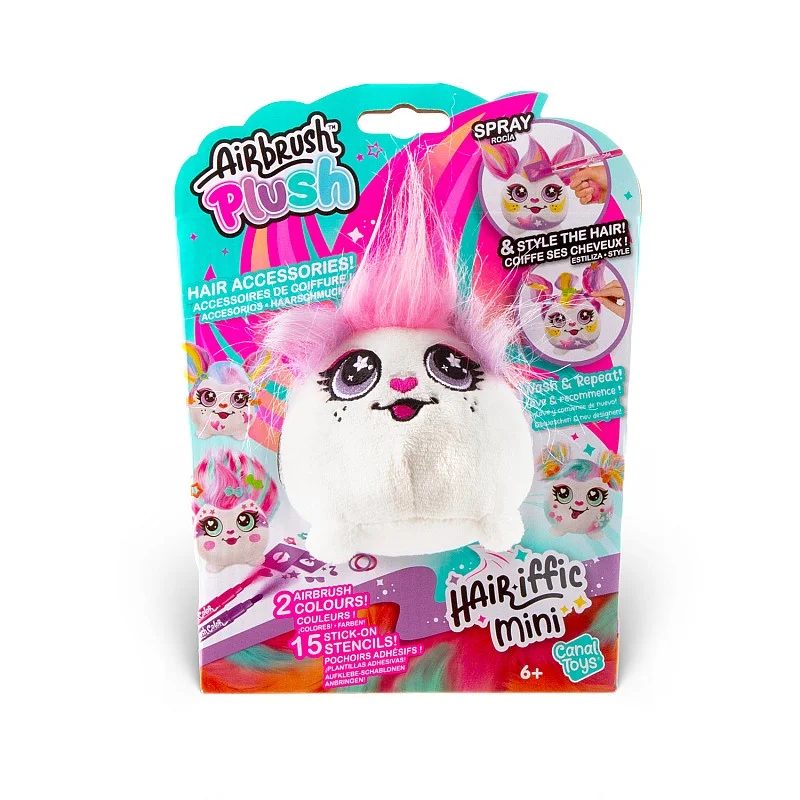 AIRBRUSH Hair´iffic plush with airbrush Mini