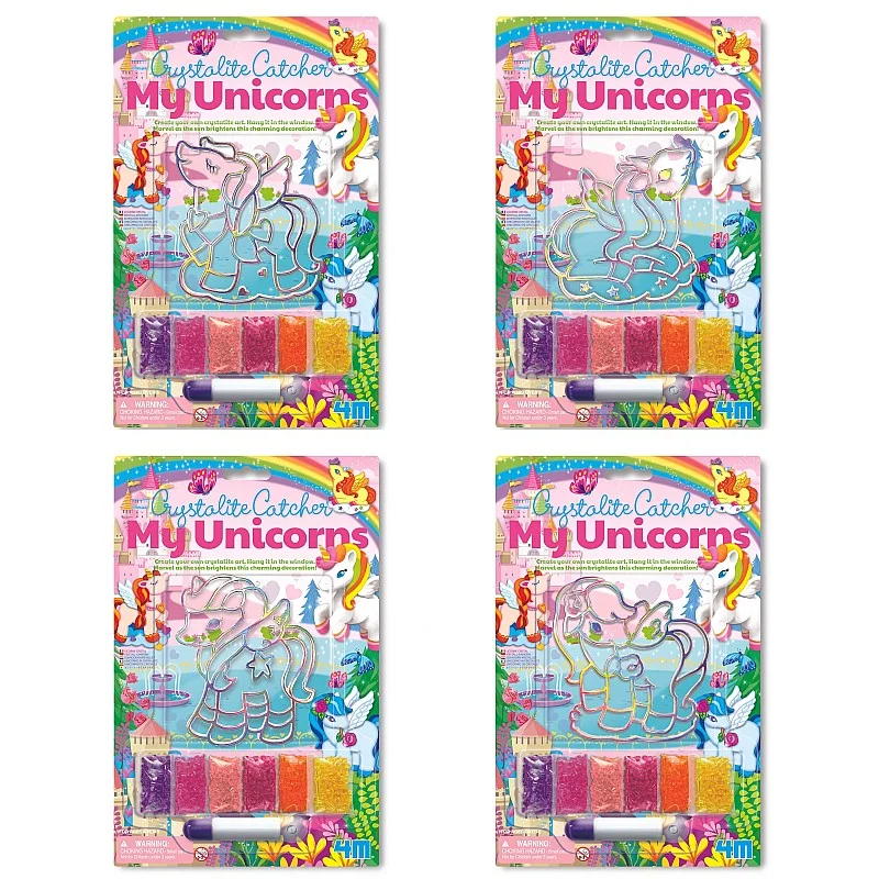 4M Vitražas „Pasakų vienaragis“