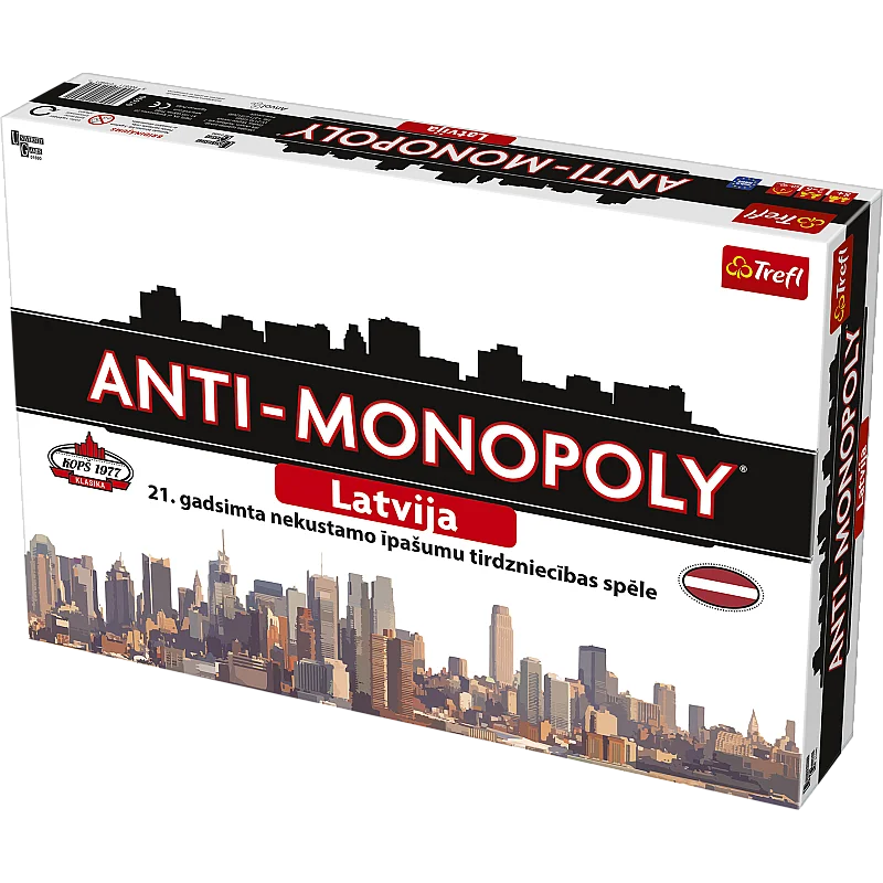 TREFL Board game Anti-Monopoly (In Latvian lang.) TREFL Board game Anti-Monopoly (In Latvian lang.)