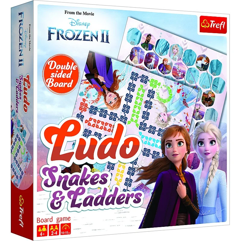 TREFL FROZEN Board game Ludo / Snakes&ladders Frozen II TREFL FROZEN Board game Ludo / Snakes&ladders Frozen II
