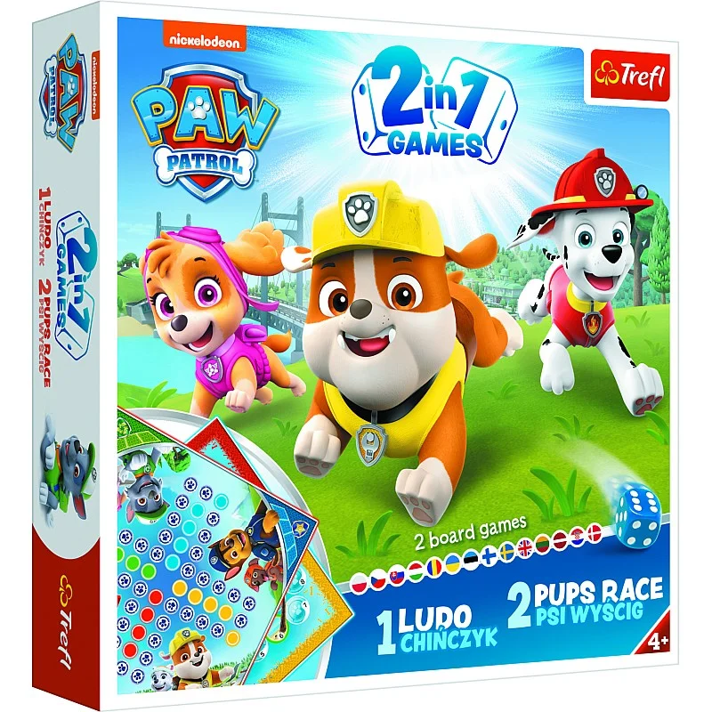 TREFL PAW PATROL Board game 2 in 1 TREFL PAW PATROL Board game 2 in 1