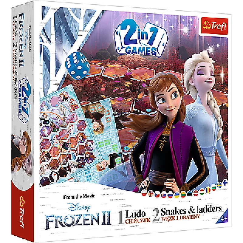 TREFL FROZEN Board game 2 in 1 Frozen II TREFL FROZEN Board game 2 in 1 Frozen II