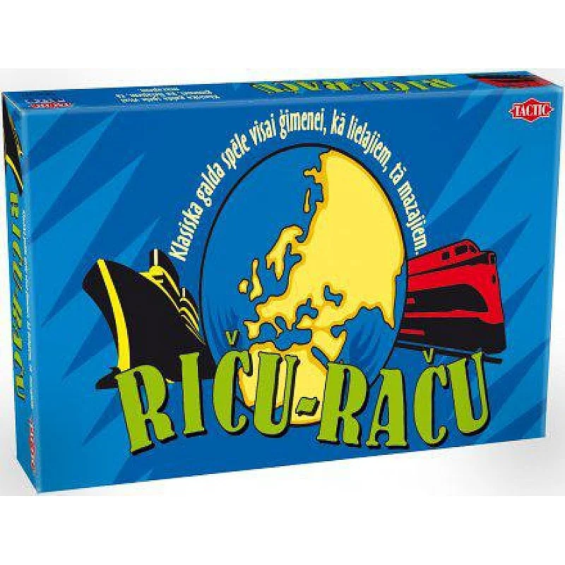 TACTIC Board game Ricu Racu (In Latvian lang.)